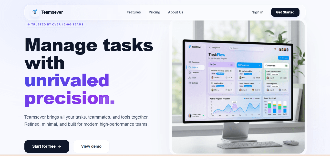 TeamSever Task Management
